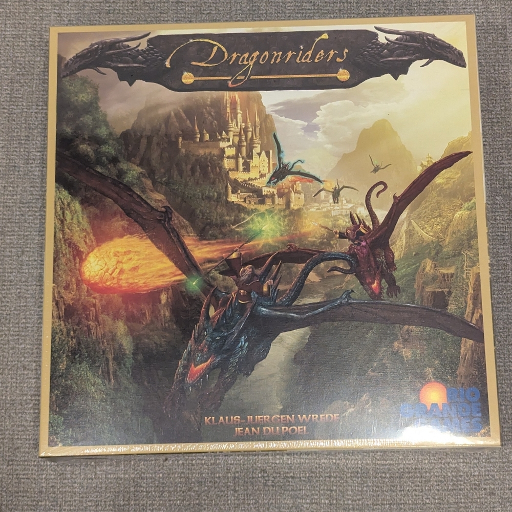 Dragonriders - Race Kids Family Board Game - Rio Grande Games NIB